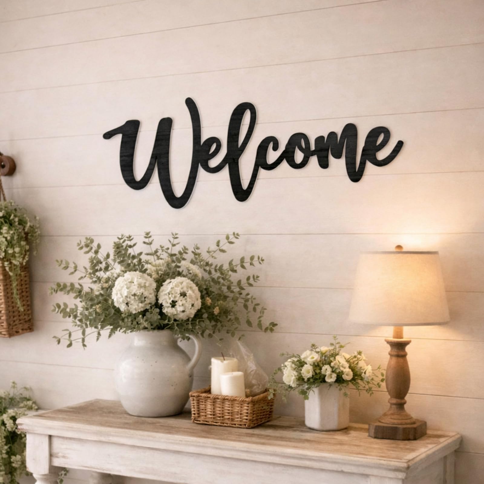 Demo Wooden Welcome Board